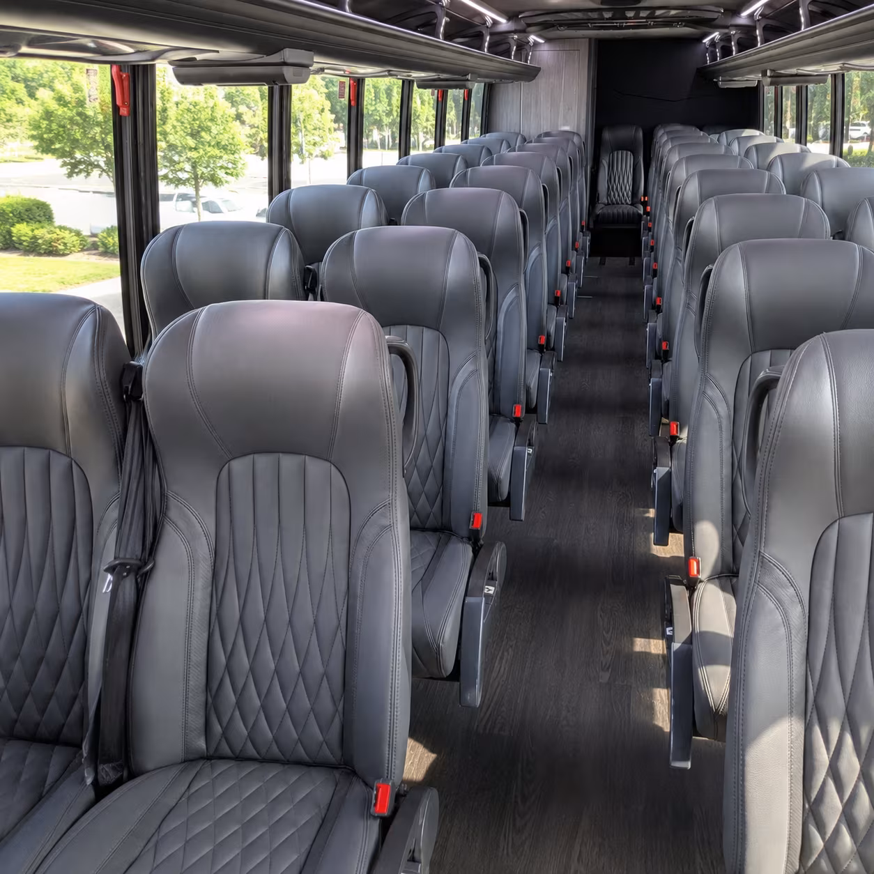 lehi 30 passenger minibus inside