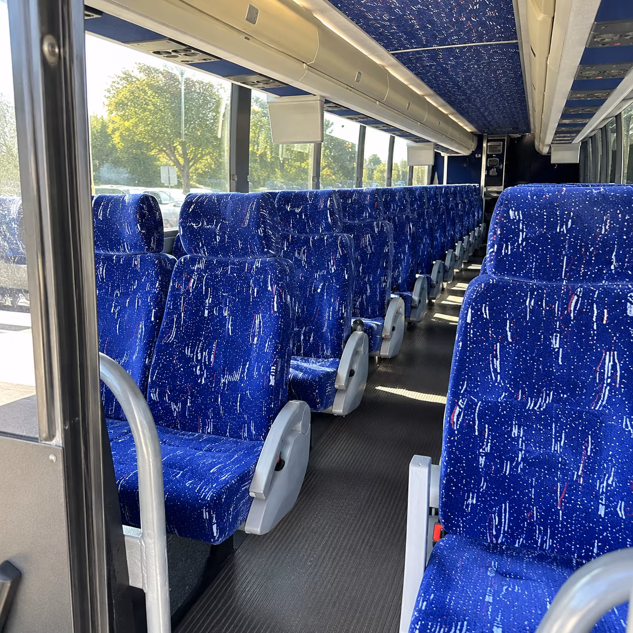 lehi charter bus inside