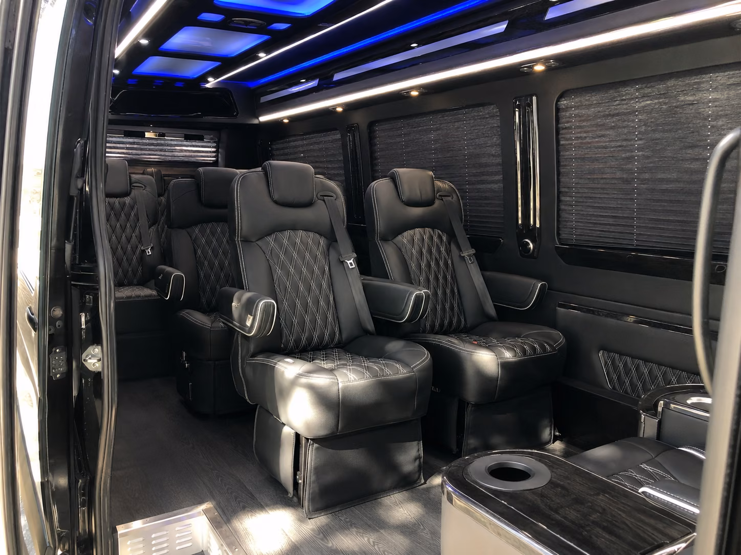 lehi corporate transportation onboard seating