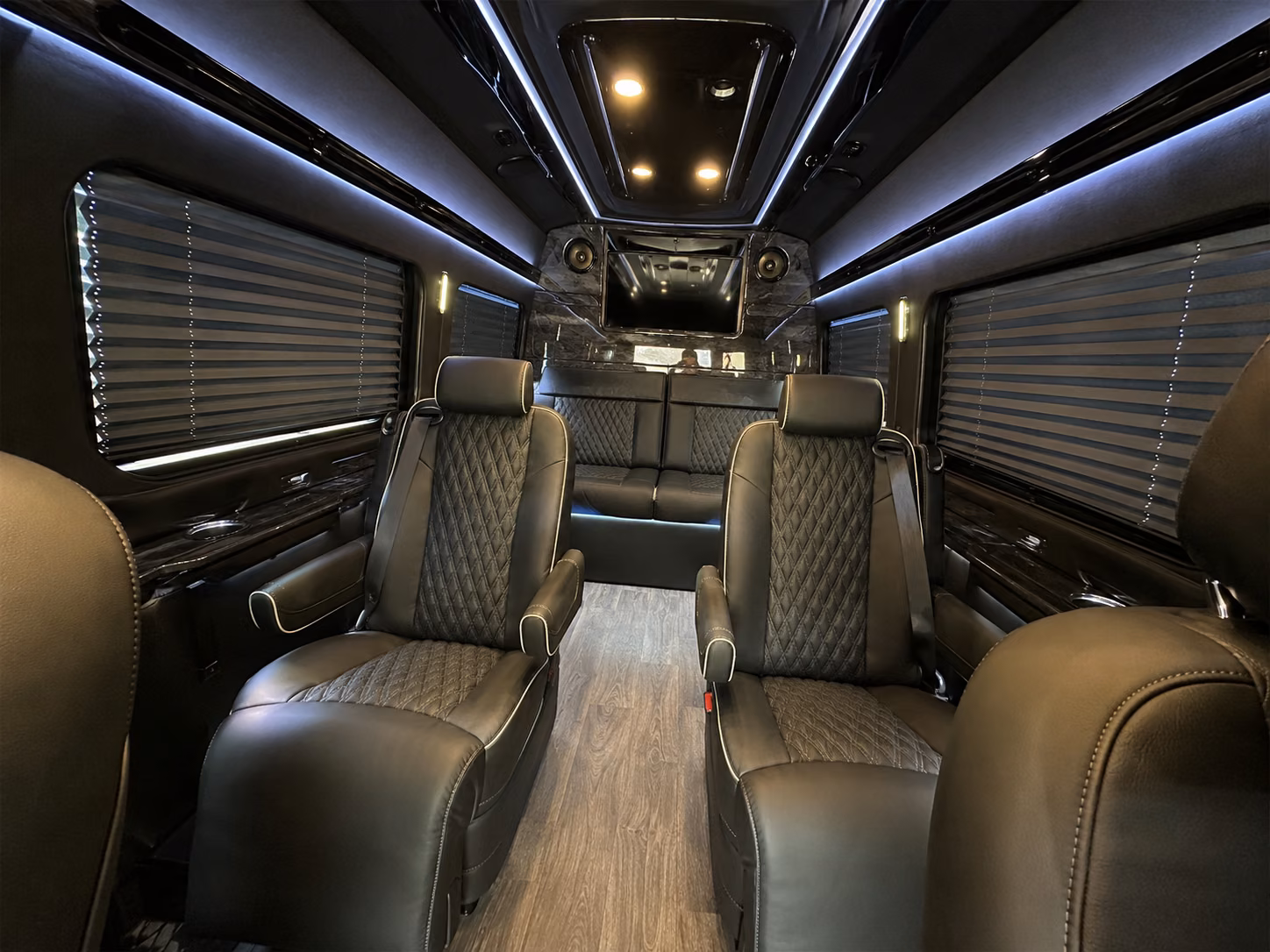 lehi sprinter van with driver interior